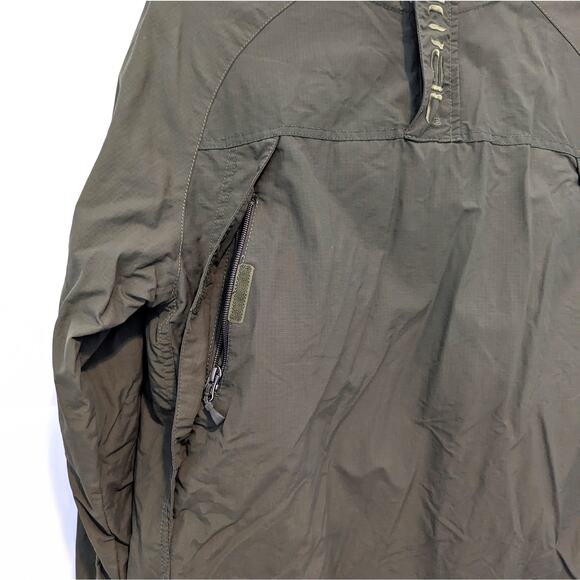 Animal Ski Brand Windbreaker Jacket Size S Olive Green - Picture 6 of 12